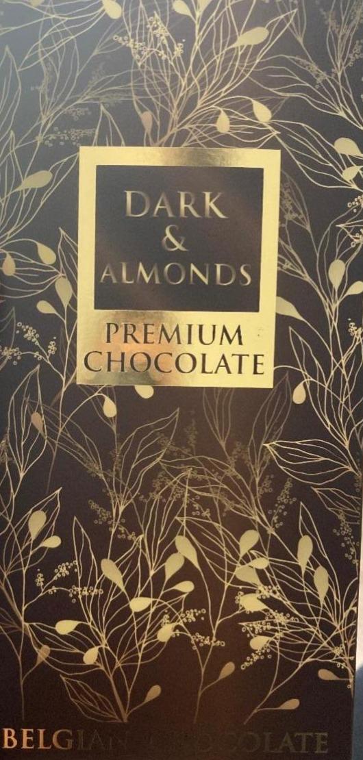 Fotografie - Dark & Almonds Premium Chocolate Belgian Chocolate