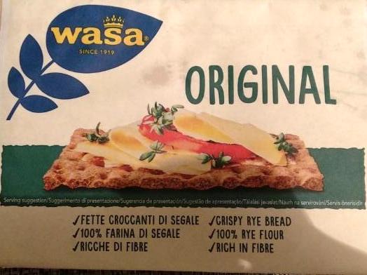 Fotografie - Crispy rye bread original (knäckebrot celozrnný žitný) Wasa