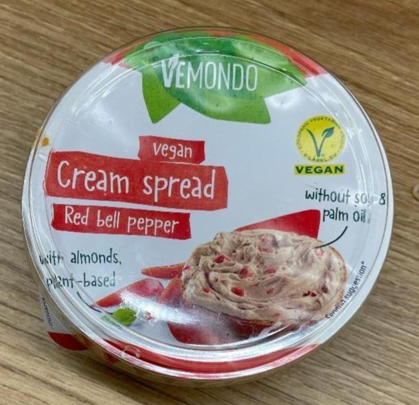 Fotografie - Vegan Cream Spread Red Bell Pepper Vemondo