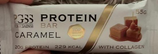 Fotografie - Protein Bar Caramel with Collagen PGSS