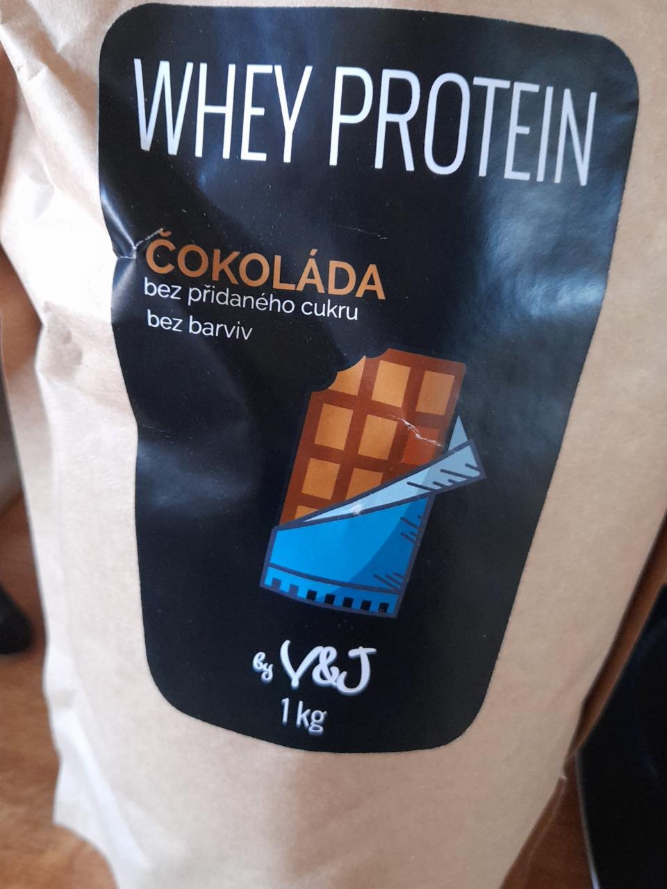 Fotografie - Whey protein čokoláda by J&V