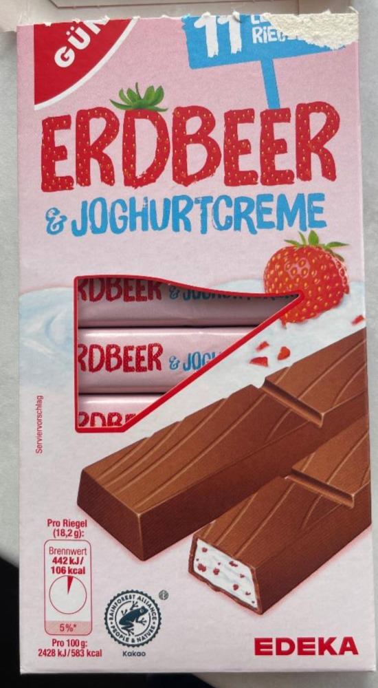 Fotografie - Erdbeer & Joghurtcreme Gut & Günstig