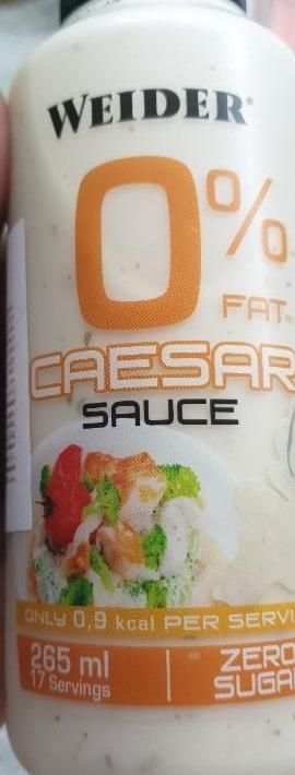 Fotografie - 0% fat Caesar sauce Weider