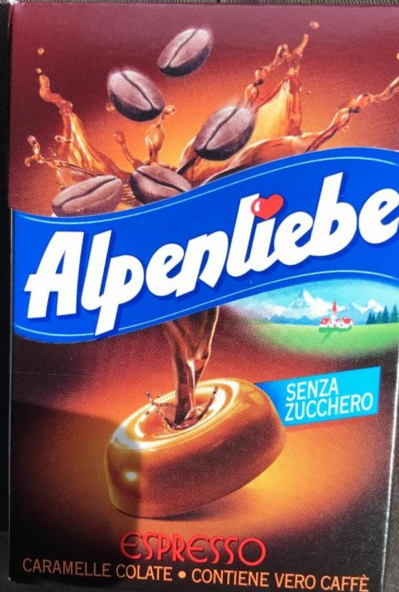 Fotografie - espresso caramelle colate Alpenliebe