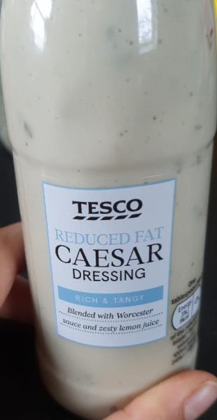 Fotografie - Reduced Fat Caesar Dressing Tesco