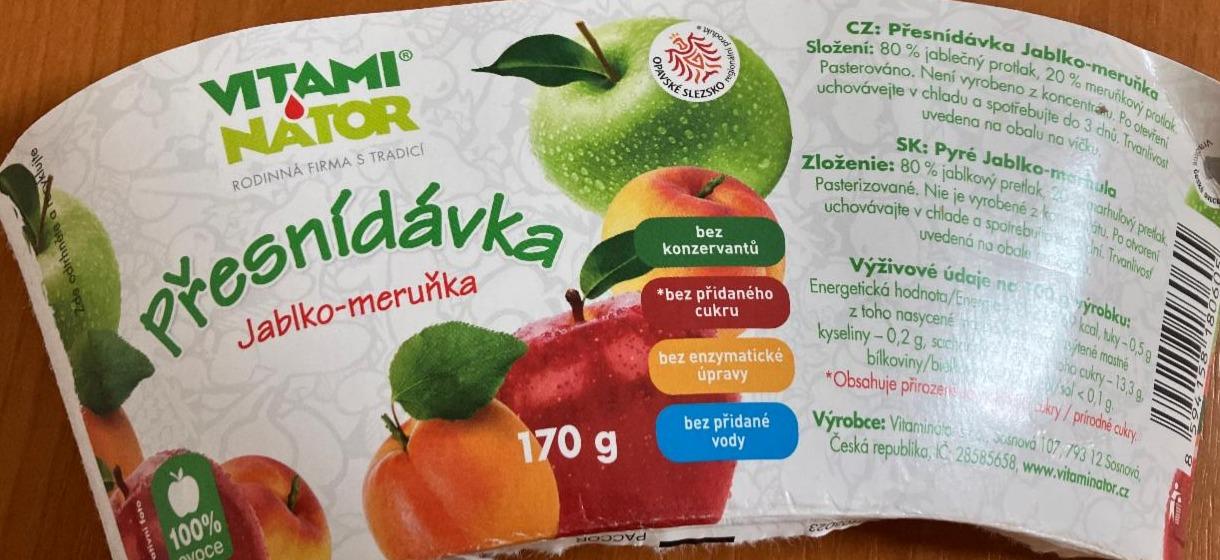 Fotografie - Přesnídávkka Jablko-meruňka Vitaminátor