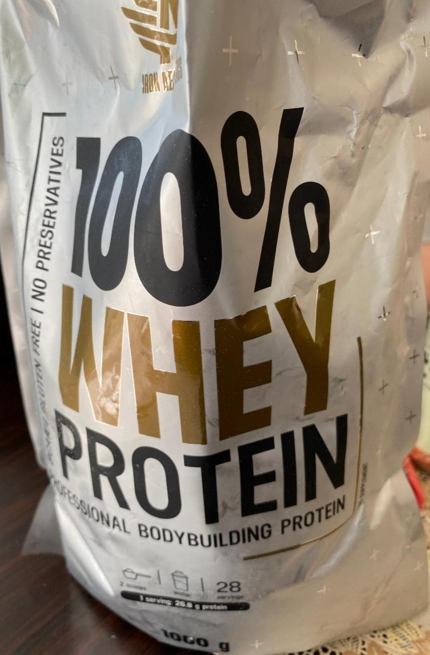 Fotografie - 100% Whey Protein čokoláda Iron Aesthetics