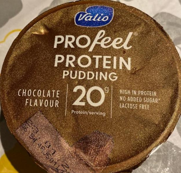 Fotografie - Profeel Proteing Pudding 20g Chocolate flavour Valio