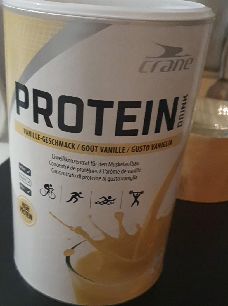 Fotografie - protein drink vanille Crane