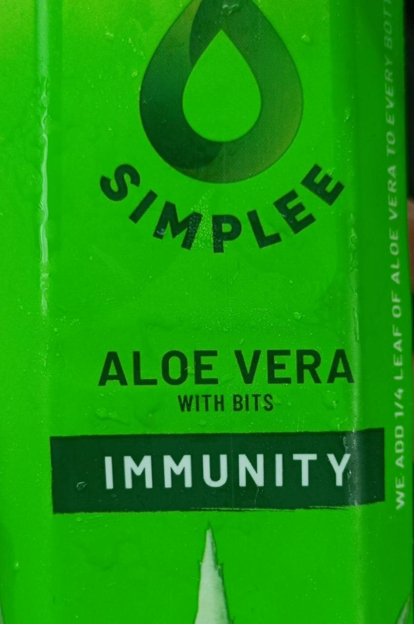 Fotografie - Aloe Vera with bits Immunity Simplee