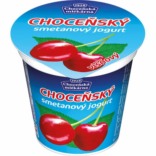 Fotografie - Choceňský smetanový jogurt višňový