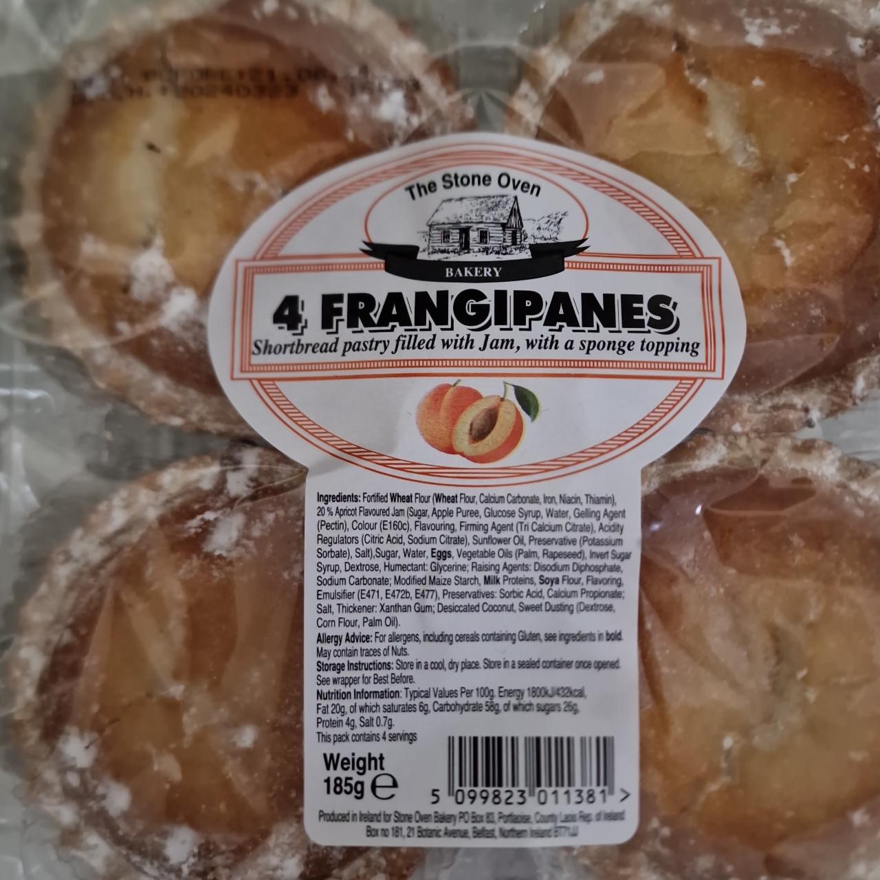 Fotografie - 4 Frangipanes apricot The Stone Oven Bakery