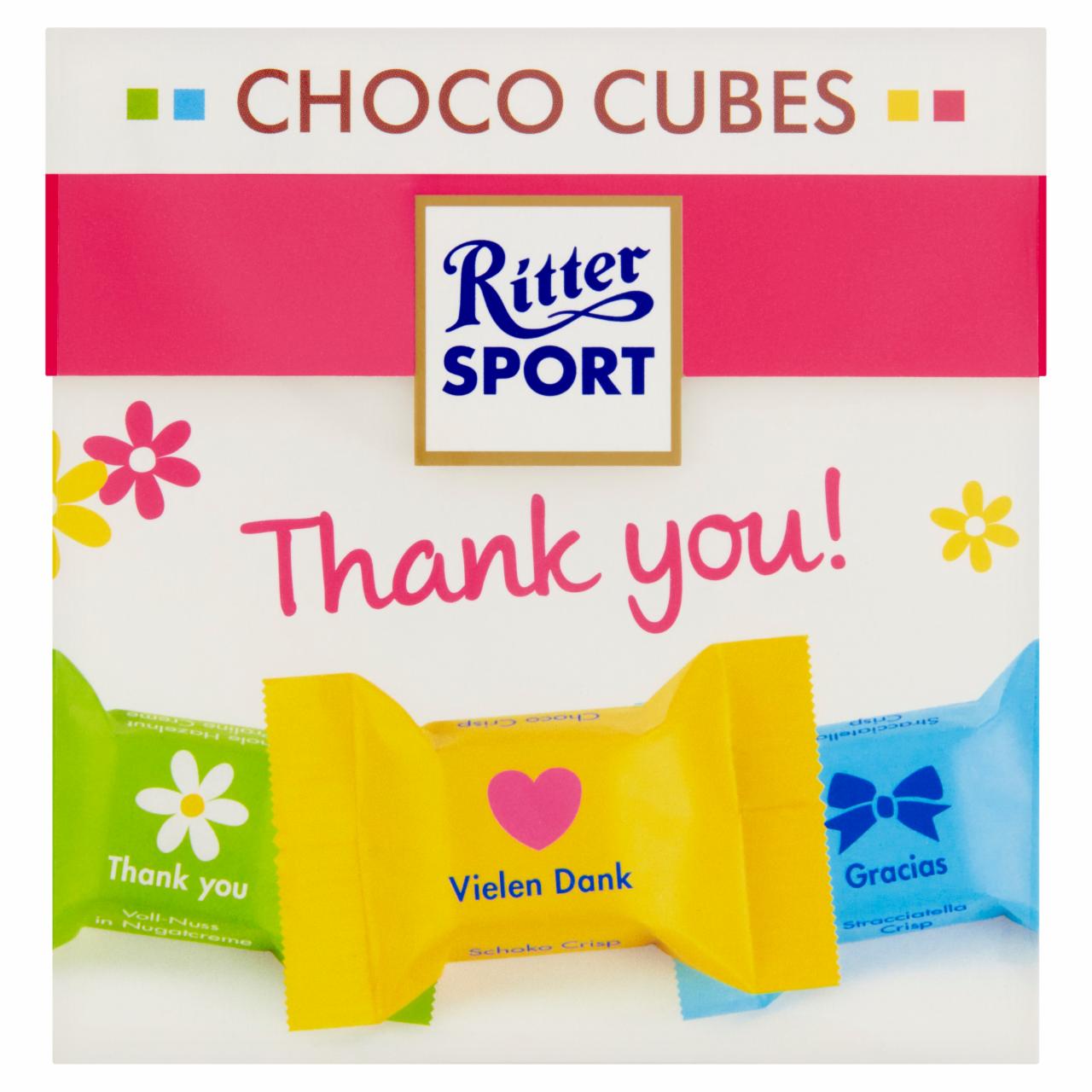 Fotografie - Choco Cubes Thank You! Ritter Sport