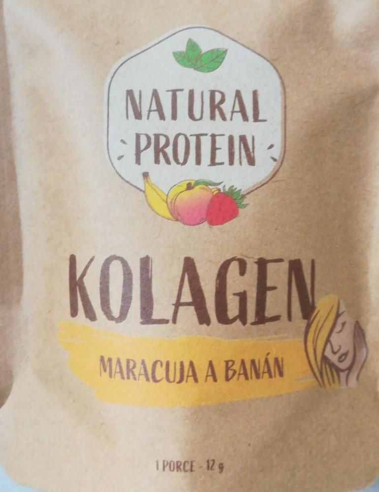 Fotografie - Kolagen maracuja a banán Natural protein
