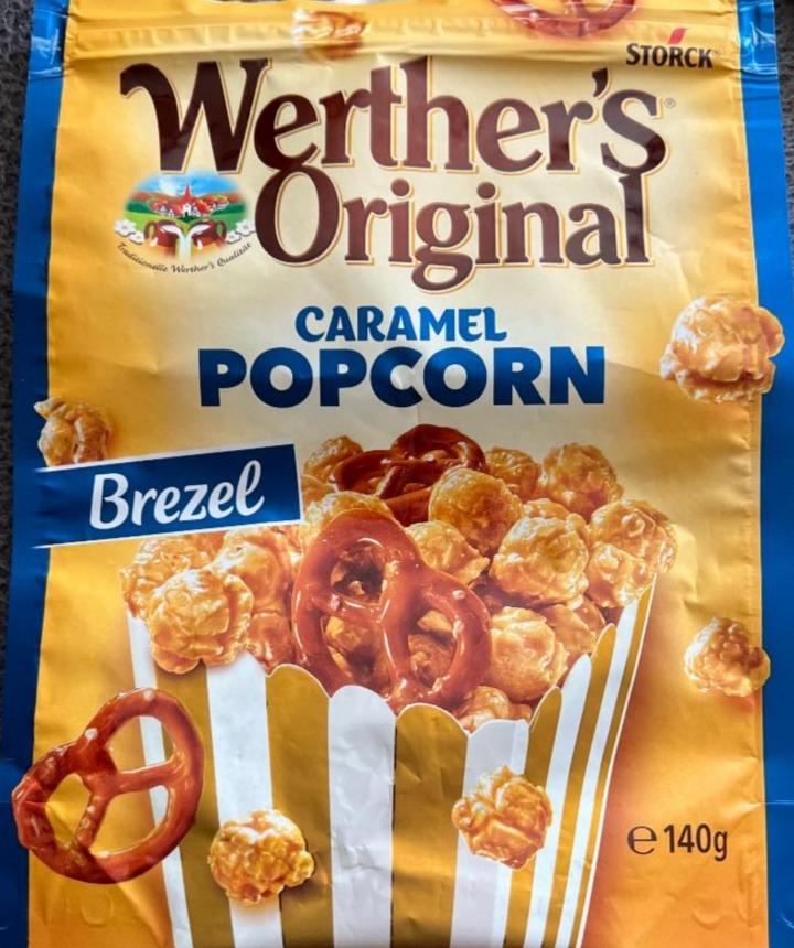 Fotografie - Werther's Original Caramel Popcorn Brezel Storck