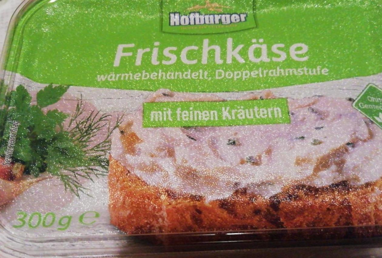 Fotografie - Frischkäse mit feinen Kräuern Hofburger