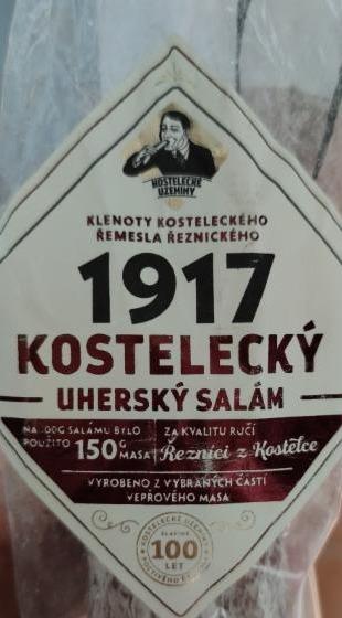 Fotografie - Kostelecký uherský salám 1917
