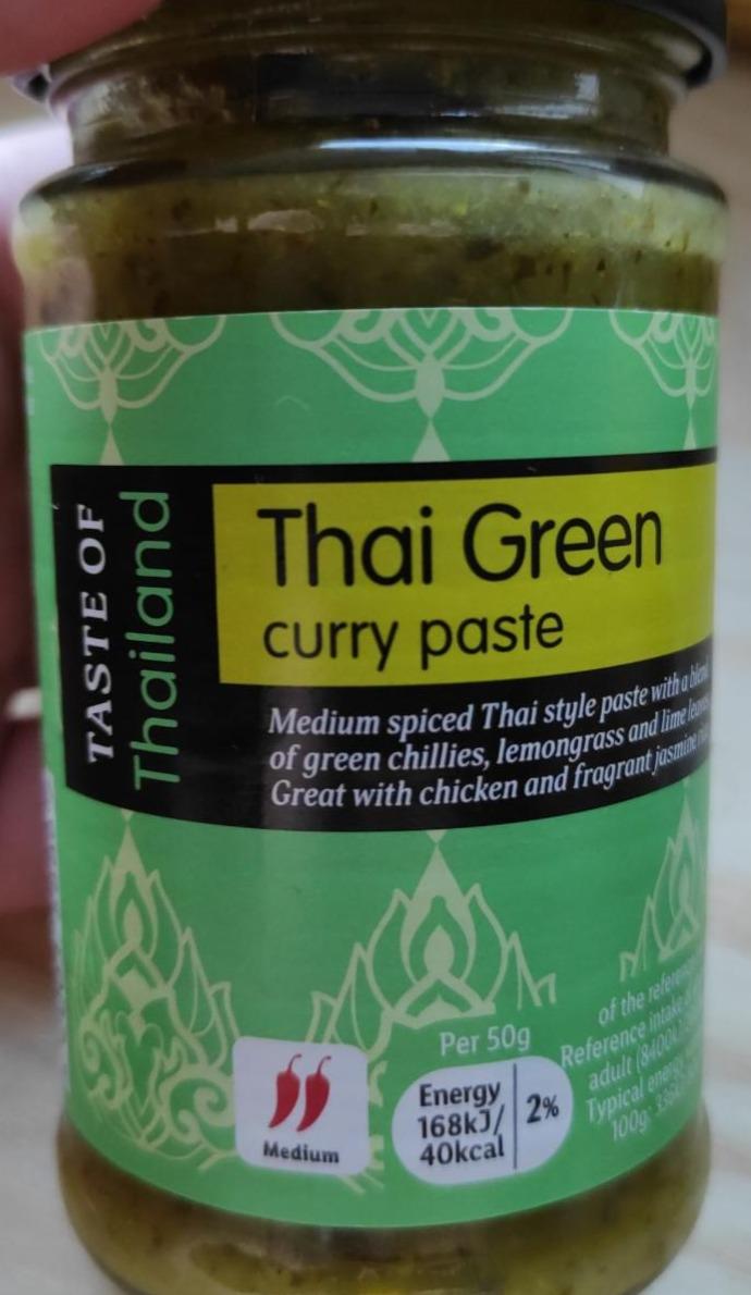 Fotografie - Thai Green Curry Paste Taste of Thailand
