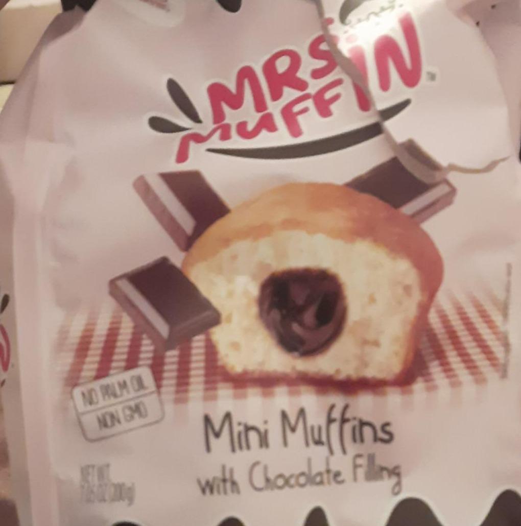 Fotografie - Mini muffins with chocolate filling Mrs. Muffin