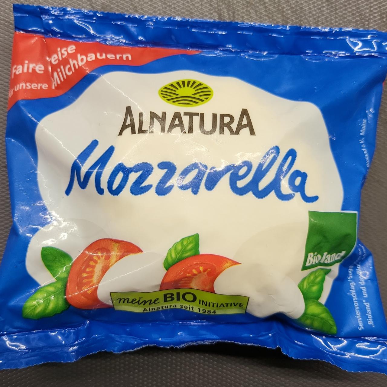 Fotografie - bio mozzarella ve slaném nálevu Alnatura