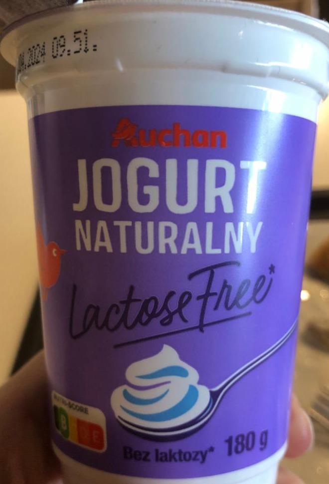 Fotografie - Jogurt naturalny LactoseFree Auchan