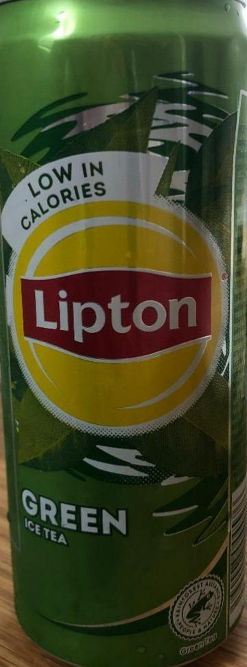 Fotografie - Green ice tea low in calories Lipton