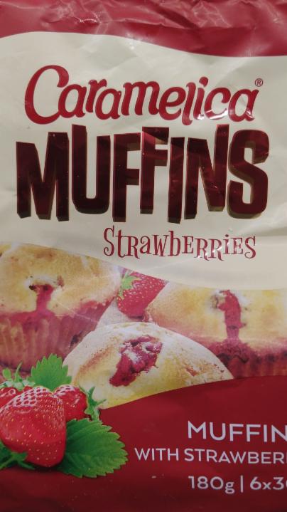 Fotografie - Muffins Strawberries Caramelica