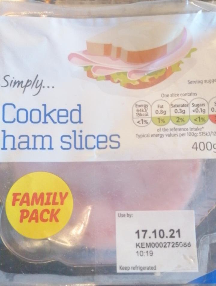 Fotografie - Simply Cooked Ham Slices Family Pack