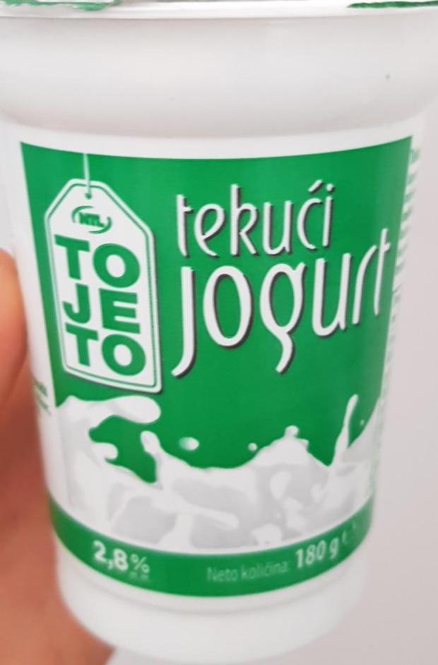 Fotografie - Tekući jogurt 2,8% m.m. ToJeTo