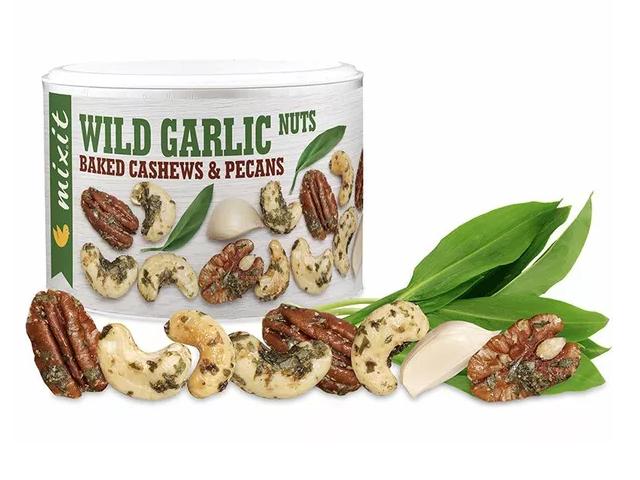 Fotografie - Wild Garlic nuts Baked Cashews & Pecans Mixit