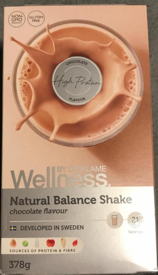 Fotografie - Natural Balance Shake chocolate flavour Wellness by Oriflame