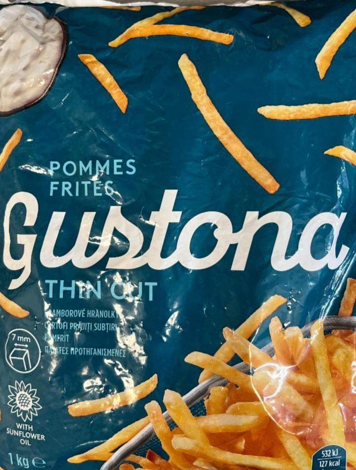 Fotografie - Pommes frites thin cut Gustona