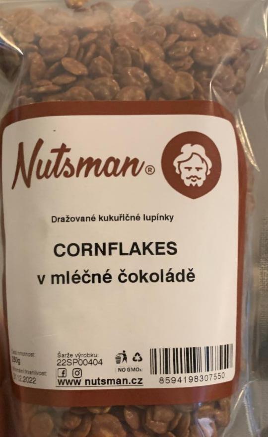 Fotografie - Cornflakes v mléčné čokoládě Nutsman