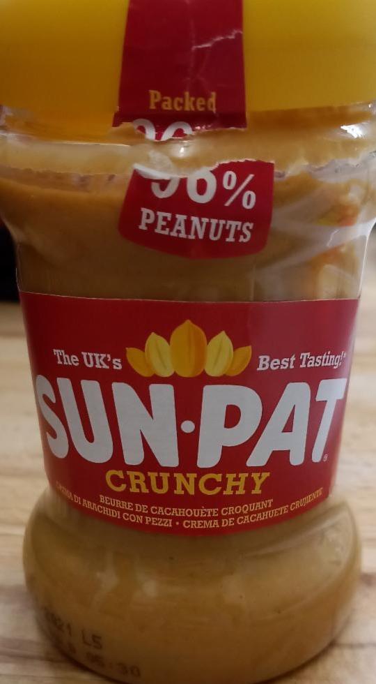 Fotografie - Crunchy peanuts (arašídová pomazánka) Sun Pat