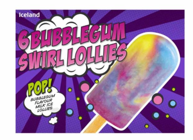 Fotografie - 6 Bubblegum Swirl Lollies Iceland