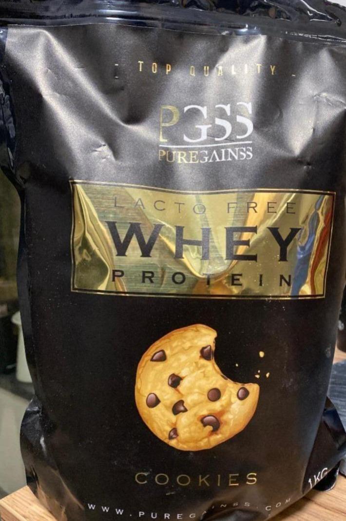 Fotografie - Lacto free whey protein cookies PGSS