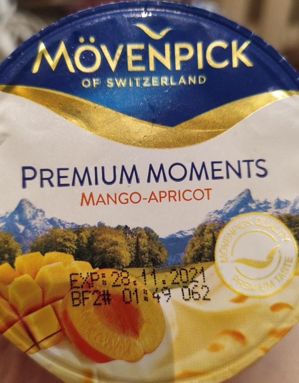 Fotografie - Yogurt Premium moments mango apricot 5% Mövenpick