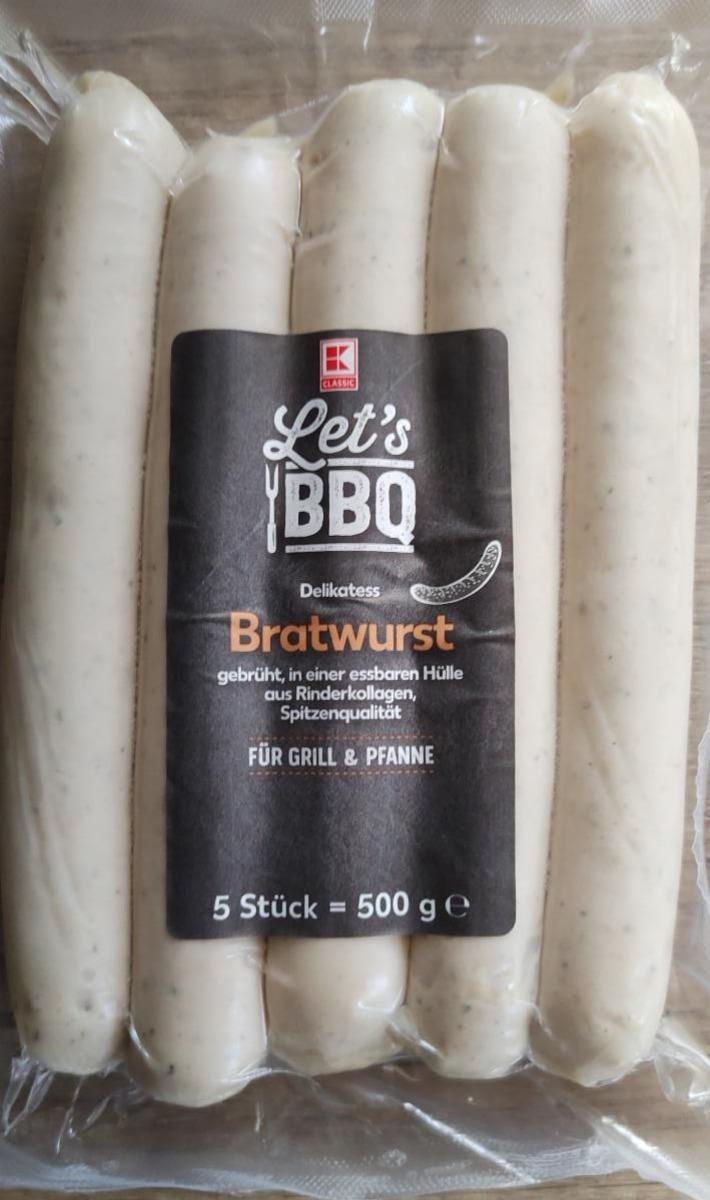 Fotografie - Let's BBQ Bratwurst K-Classic