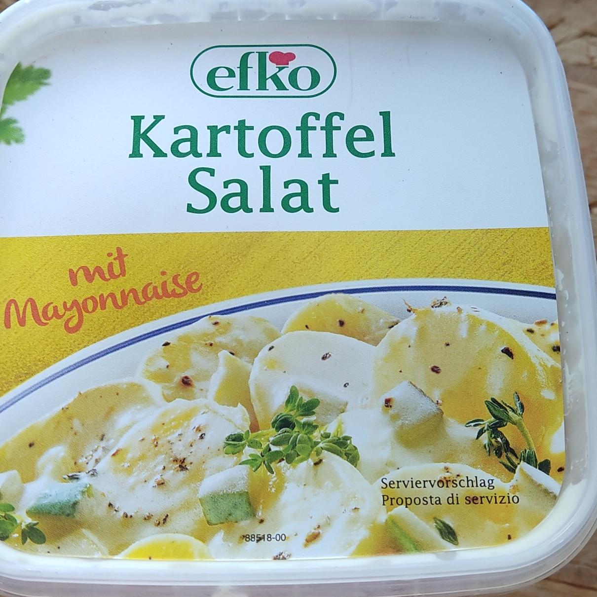 Fotografie - Kartoffel salat mit mayonnaise efko