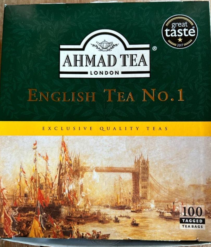 Fotografie - English tea no.1 (čaj černý) Ahmad Tea London