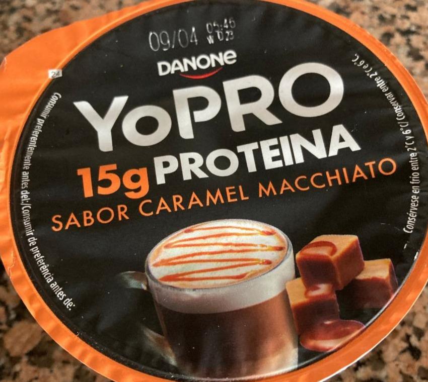 Fotografie - YoPRO 15g Proteina sabor caramel maacchiato Danone