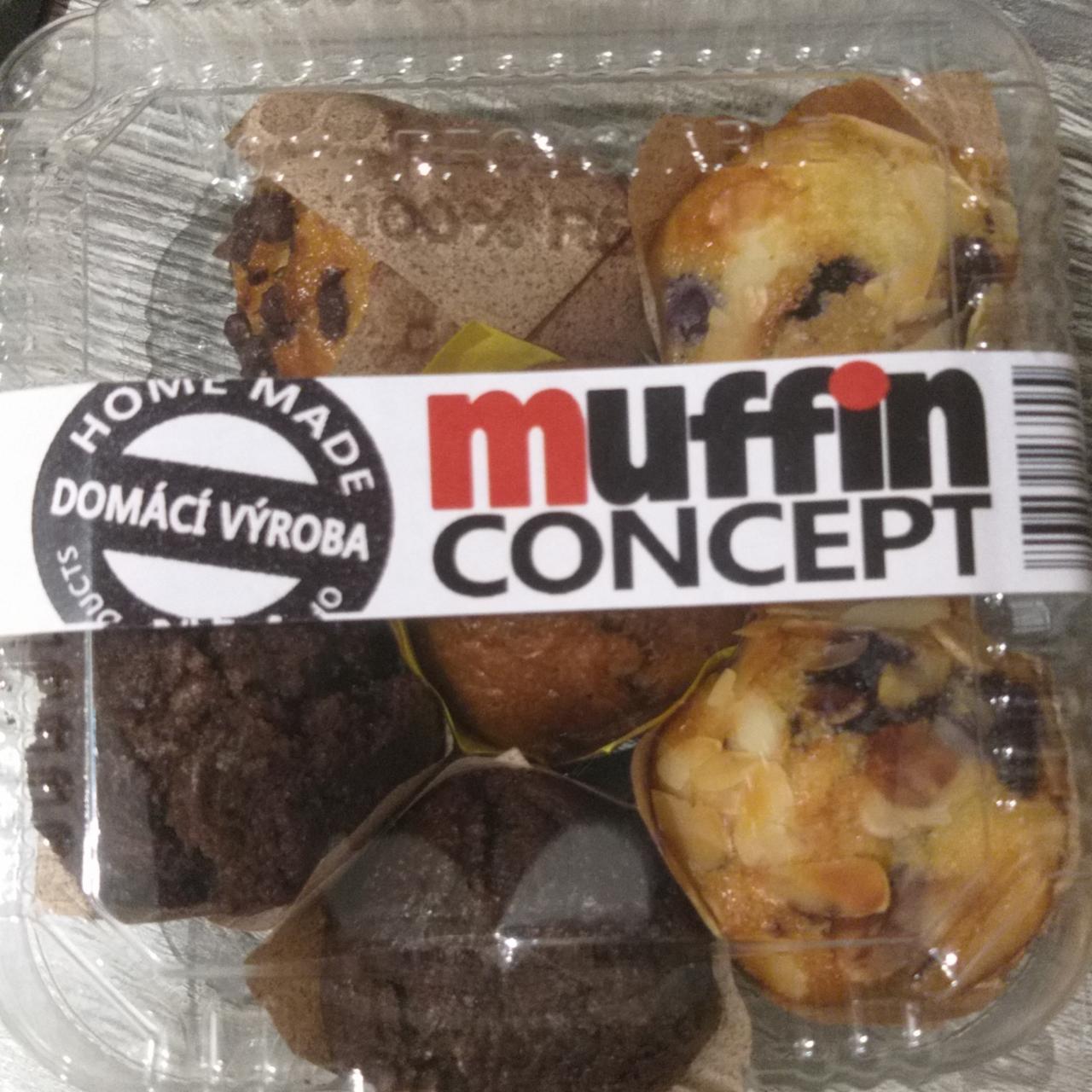 Fotografie - Mini muffin čokoládový Muffin concept