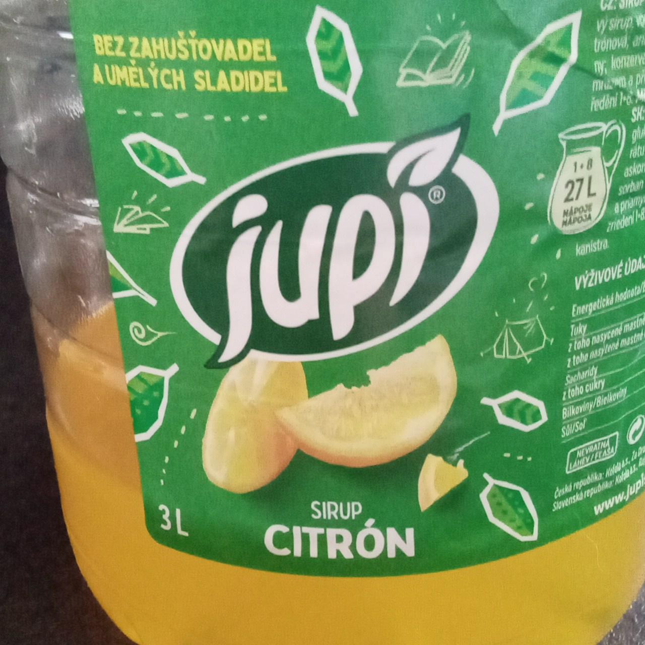 Fotografie - sirup citrón Jupí