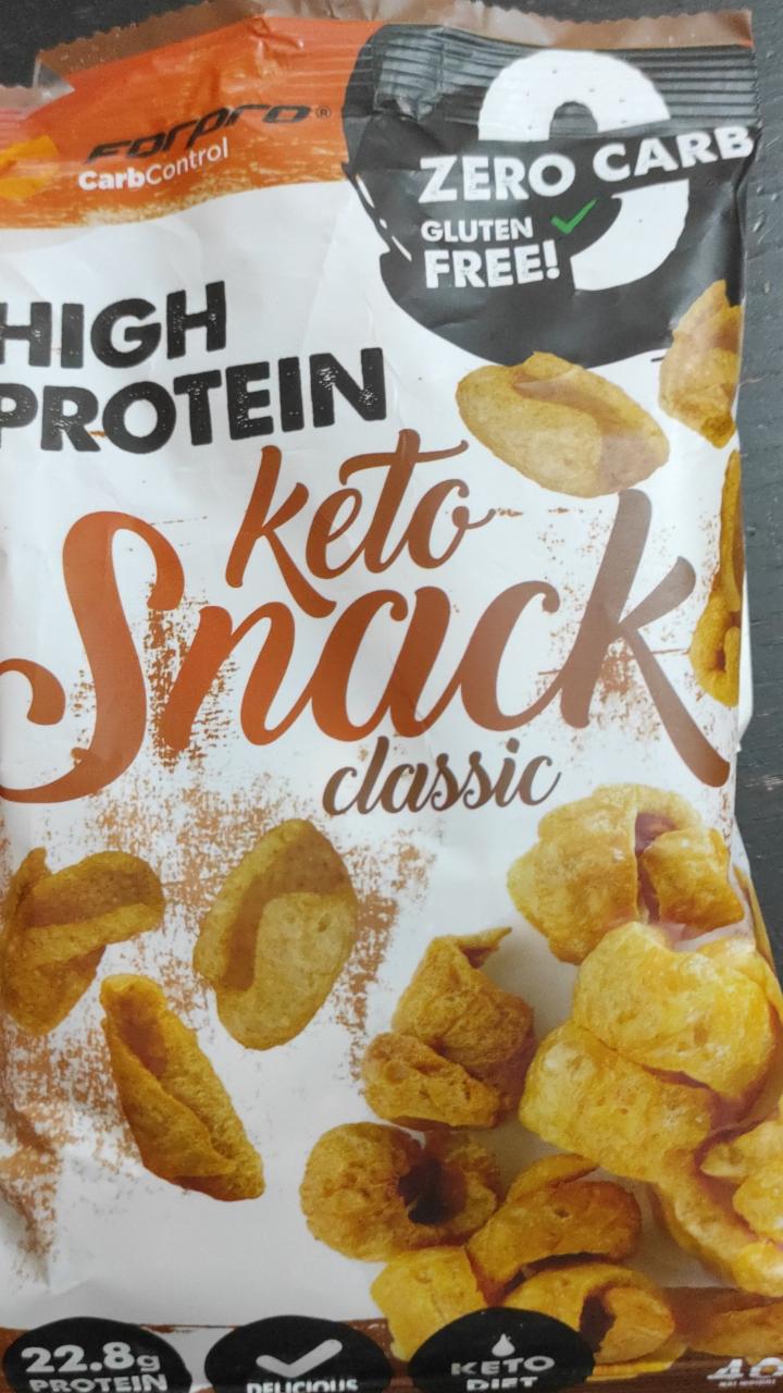 Fotografie - High Protein Keto Snack classic Forpro