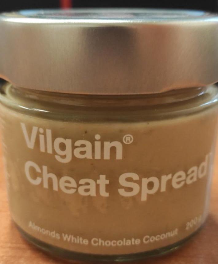 Fotografie - Cheat spread Almonds White chocolate Coconut Vilgain
