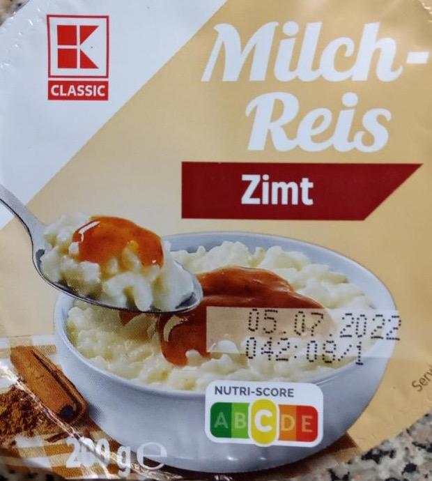Fotografie - Mléčná rýže se skořicí Milchreis mit Zimt