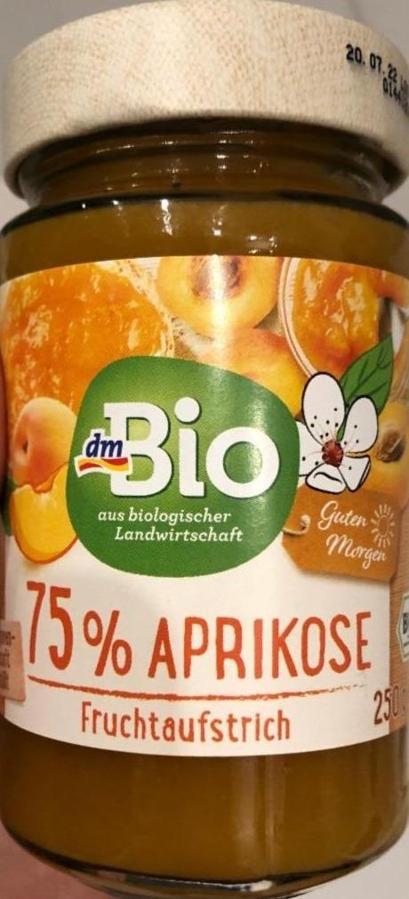 Fotografie - 75% Aprikose Fruchtaufstrich DmBio