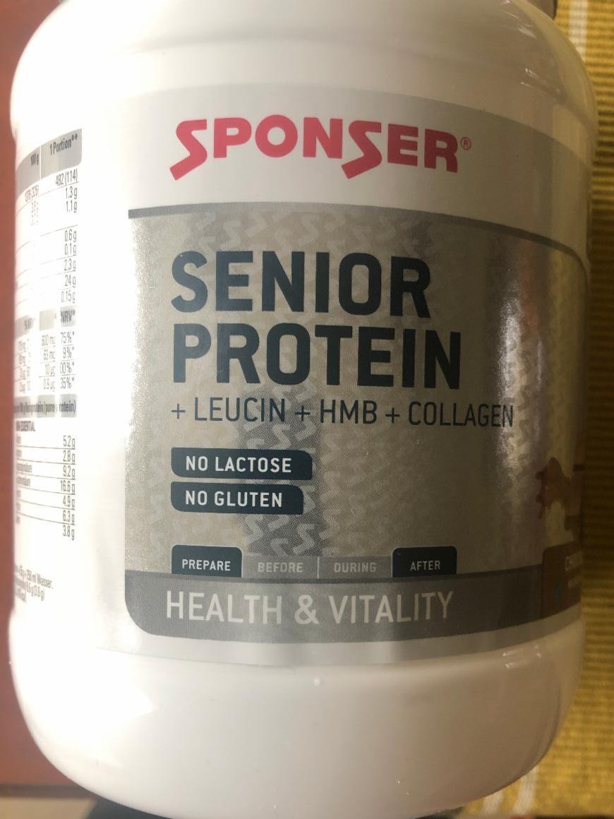 Fotografie - Senior Protein Chocolate Sponser