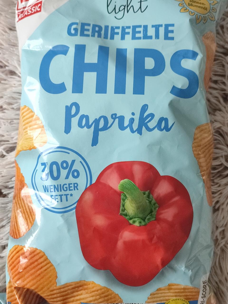 Fotografie - light Chips Paprika K-Classic