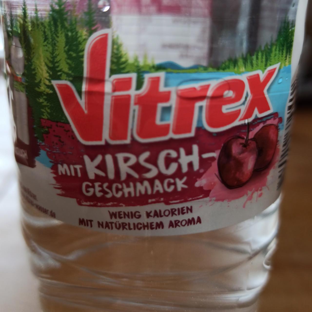 Fotografie - Erfrischungsgetränk aus Quellwasser mit Kirsch-Geschmack Vitrex